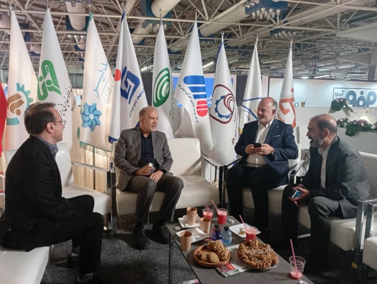 بازدید انجمن بهره‌وری ایران از «ایران متافو»